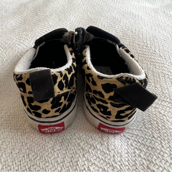 Animal print gold and black Vans size 5 - Picture 4 of 5